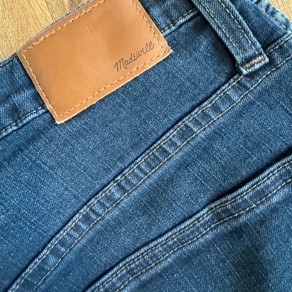 MADEWELL 10-Inch Women’s High Rise Skinny Jeans in Hayes Wash Sz 31 - Picture 4 of 9